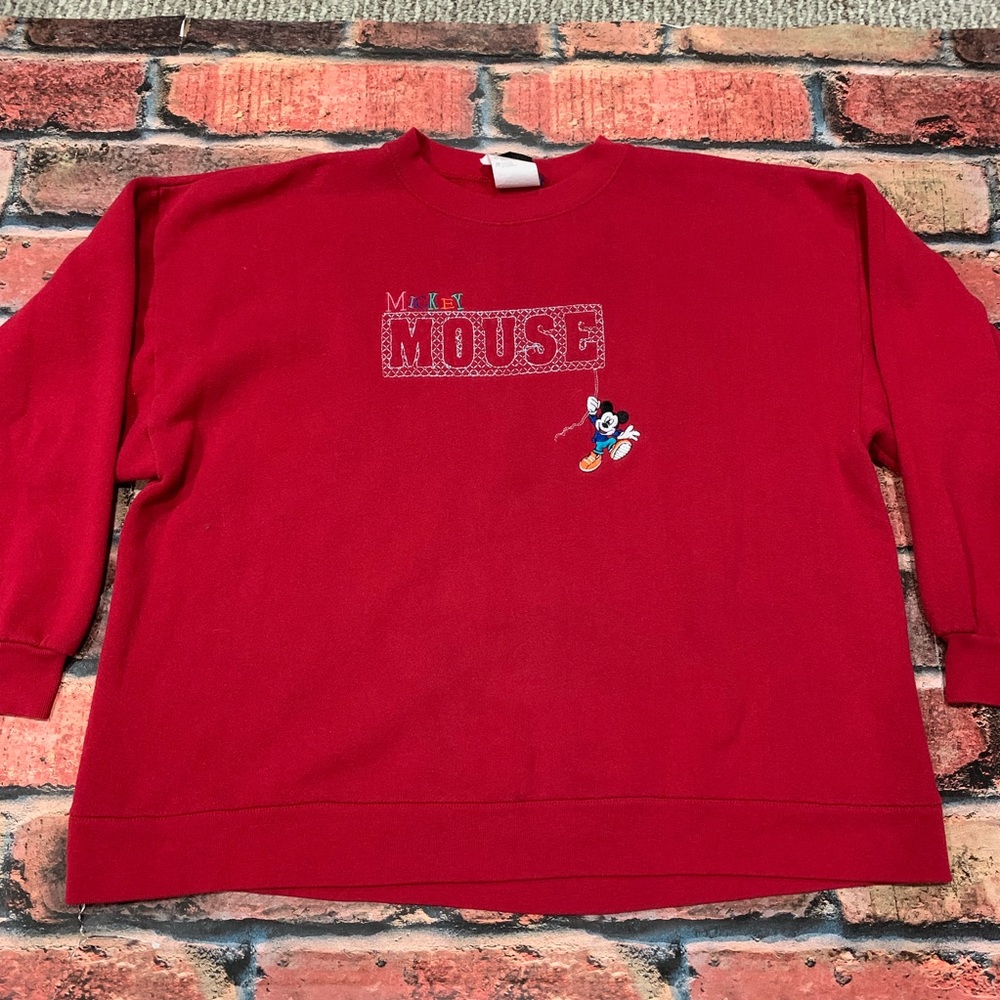 Vintage Mickey Mouse Crewneck Size L/XL